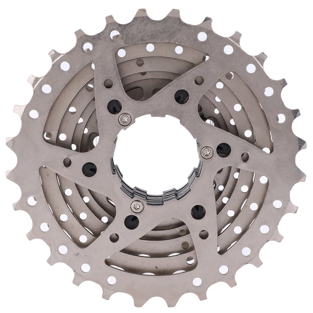 Piñón De Acero Para Bicicleta De Carretera, Resistente Al Desgaste, Casete De 8/9/10/11 Velocidades, 11-28 Dientes, Diseño Hueco, Apto Para Platos, Tratamiento De Niquelado Y