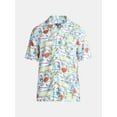 thumbnail image 5 of George Men's and Big Men's Holiday Camp Shirt, Sizes S-3XL, 5 of 5