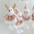 thumbnail image 3 of 4 Papá Noel Muñeco de nieve Slog Mids Árbol de Navidad Felpa Colgante Mini Muñecas Accesorios de Navidad 18 * 8 cm, 3 of 5