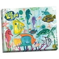 thumbnail image 1 of Gango Home Decor Contemporary Tropical Underwater V by Farida Zaman (Ready to Hang); One 20x16in Hand-Stretched Canvas, 1 of 3