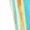 White Multi Watercolor Stripe, variant on Woman Within Plus Size Petite Elastic-Waist Pull-On Knit Pocket Capri Pants