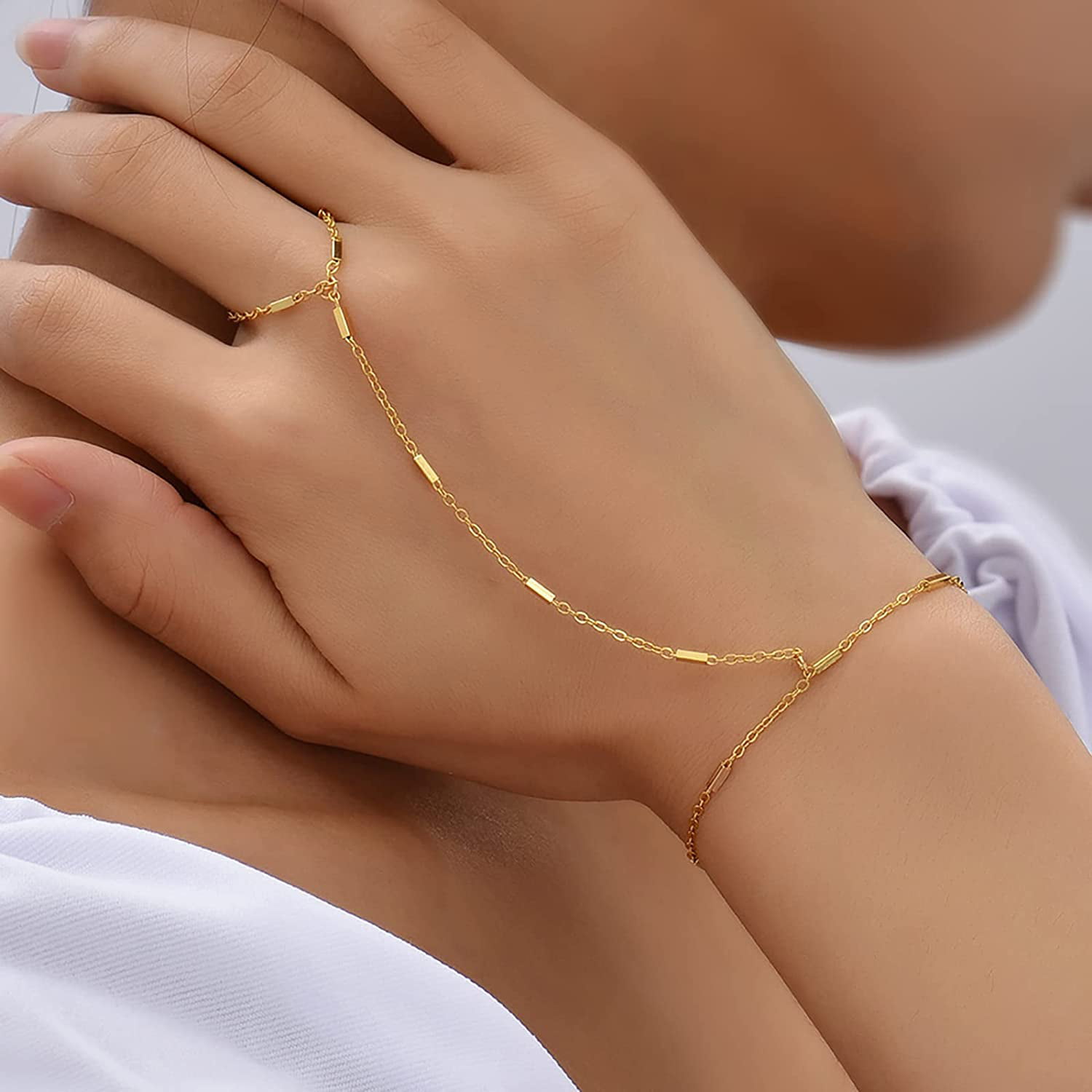Elegant Finger Ring Bracelet | Winni.in