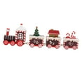 thumbnail image 4 of AMLESO 2 christmas Wooden Train train Decor Set for Outdoor Desktop, 4 of 8