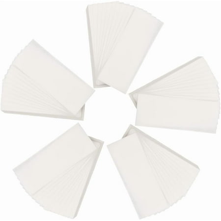 500Pcs Paper Water Wipe Experiment Blotting Cleaner Filter Tissues Instruments Chromatography Science Kit for Removal Tissues Neutral Cotton Embossed The Chain White