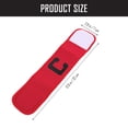 thumbnail image 2 of EXHUMKY 2 Pcs Brassards de Capitaine de Soccer Multifonction Rouges Pratiques et Portables pour le Soccer, 2 of 5