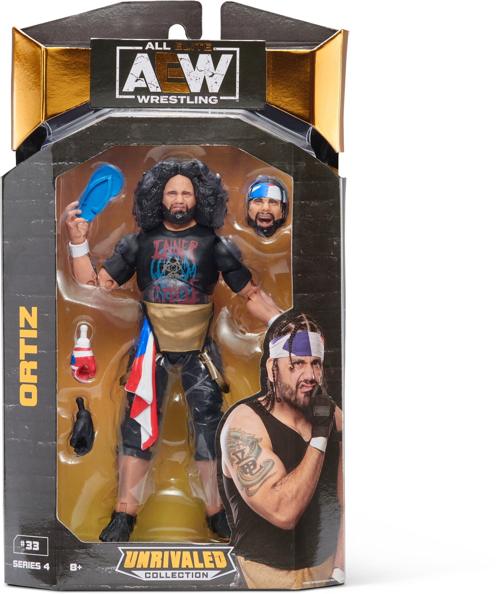 All Elite Wrestling Unrivaled Collection Santana - 6.5 inch AEW