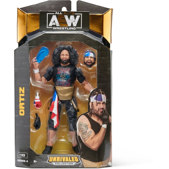 AEW - 6 Inch Figure Pack Unrivaled Figure W4 - Ortiz