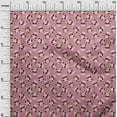 thumbnail image 3 of oneOone Cotton Poplin Dusty Rose Fabric Doctor Nurse print Quilting Supplies Print Sewing Fabric By The Yard 42 Inch Wide-0K, 3 of 6