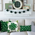 thumbnail image 5 of St Patricks Day Pillow Covers 18x18 Happy St Patricks Day Lucky Green Clover Decor for White Throw Pillows Covers St Patricks Day Pillow Covers Decor Couch Living Room, 5 of 6