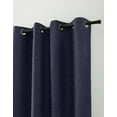 thumbnail image 2 of Bouclair Rideau Occultant Dion Bleu Marine 52x96 Po (132x244 cm), 2 of 7