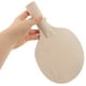 thumbnail image 4 of FOLOYORI 2Ud Paddle De Ping Pong Para Entrenamiento DIY Material Madera Color Marrón Para Coordinación, 4 of 8
