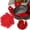 Z1#Red, variant on 12 Pcs Pot Pan Protectors, Larger and Thicker Felt Pot Pan Protectors, Non-Stick Cookware Dividers & Separators, Stacking Pads to Prevent Scratches on Pans & Cookware, 3 Different Sizes