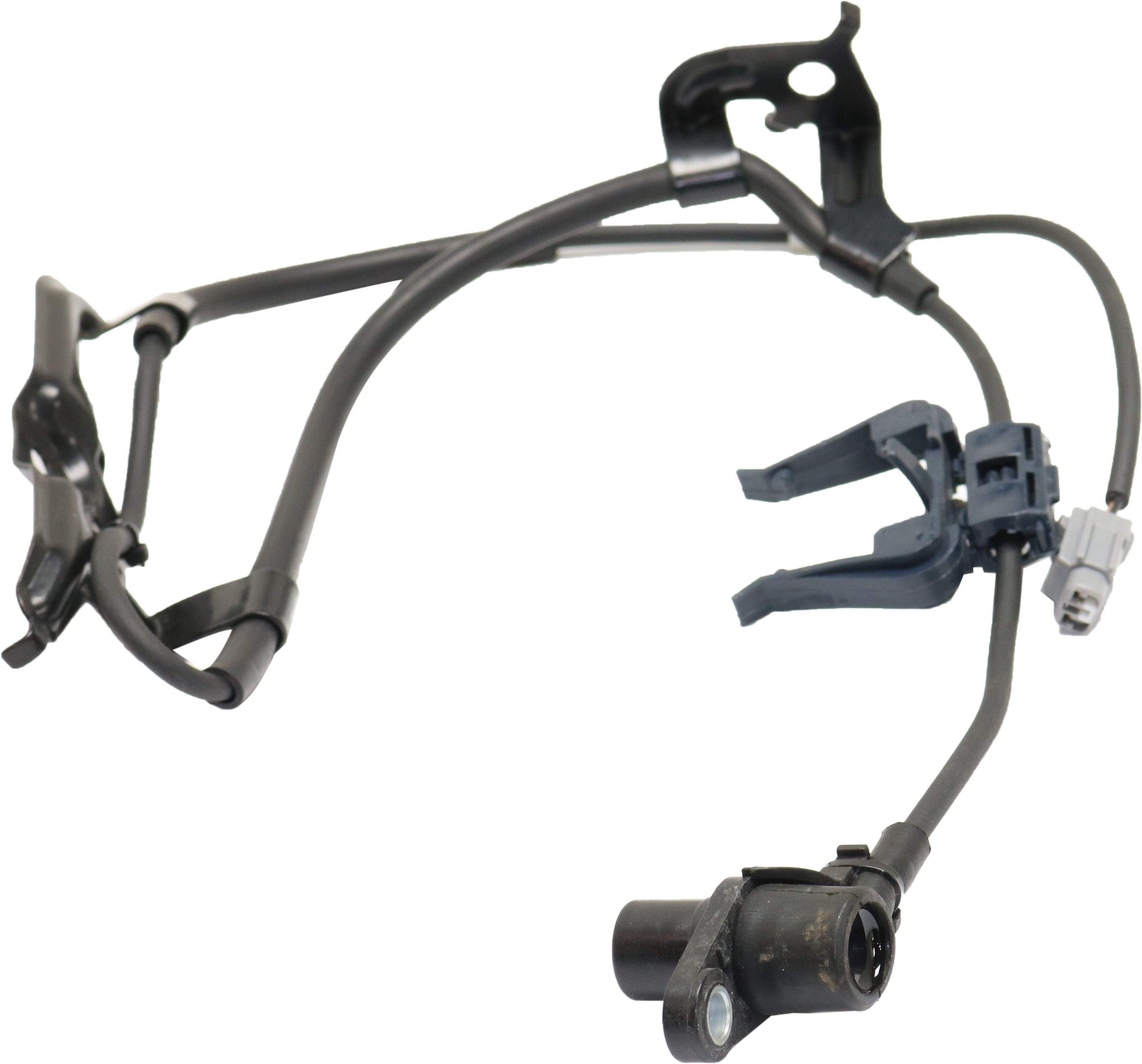 ABS Speed Sensor Compatible with 2002-2003 Lexus ES300 2004-2006 Lexus ES330 2002-2006 Toyota Camry 2004-2008 Toyota Solara Front, Passenger Side 4 Cyl 2.4L Male Connector Blade type 2-Prong Terminal