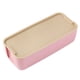 thumbnail image 4 of Moyic Caja Bento de 3 capas, fiambrera ecológica, contenedor de alimentos, Material de paja de trigo, vajilla para microondas, fiambrera, novedad de Organizadores de utensilios de cocina rosa Moyic JJ21223-02, 4 of 6