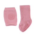 thumbnail image 1 of Conjunto de Calcetines de Rodilleras para Bebés Macarena Protección para Gatear Rosado, 1 of 7