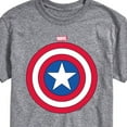 thumbnail image 3 of Marvel Captain America - Logo Shield - Men's Short Sleeve Graphic Tee, 3 of 5