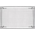 thumbnail image 3 of Raindrops Black Carbon Steel Cooling Rack for Kitchen with Hollow Design and Thick Structure 10.5x15.5 Inches, 3 of 8