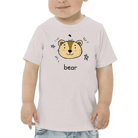 

Cute Little Bear Face T-Shirt Toddler -Image by Shutterstock 3 Toddler