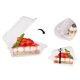 thumbnail image 4 of 100 cajas triangulares para tarta de queso, cajas para porciones de pastel, soportes triangulares para tartas, cajas para pasteles para fiestas y bodas., 4 of 5