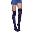 thumbnail image 1 of Minnieouse Medias Pantimedias Calcetines altos coloridos iris Muslo Fiesta de juegos de rol Medias Tipo 3, 1 of 6