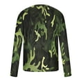 thumbnail image 4 of DDAPJ pyju Long Sleeve T-Shirts for Men Camouflage Graphic Tees Big and Tall Camo T Shirts Lightweight Casual Hiking Shirt Workout Athletic Tee Tops Black XXXXXL, 4 of 6