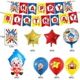 thumbnail image 2 of Ynou Child Plim Plim Birthday Party Decoration Kit, Paper Multicolor, 2 of 3