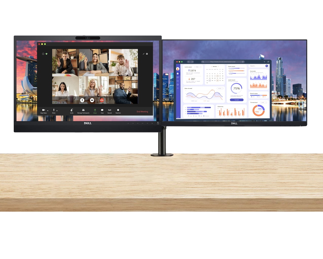 Dell P2418HZM 24 Inch FHD Monitor 