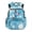 Astronaut Rocket Print, variant on Red Motorcycle Print School Backpack for Boys Girls Age 5-16, Multi Pockets Scratch Resistant Bookbag with Adjustable Padded Straps, Water Repellent Lightweight Casual Daypack