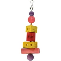 Kaytee Perfect Chews Colorful Wood Toy for Rats