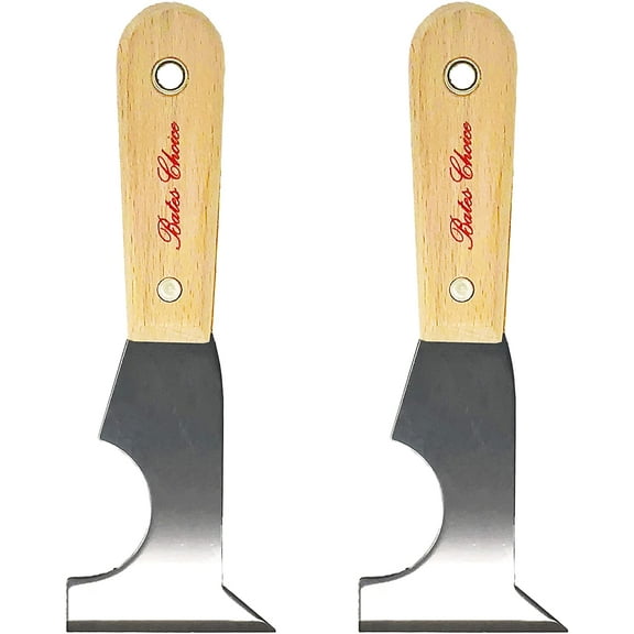 Bates- Paint Scraper, Taping knife, Pack of 2 Putty Knife Scraper, Scraper, 5 in 1 tools, Spackle Knife, Caulk Removal Tool, Painters Tool, Paint Can Opener, Paint Remover for Wood, Wallpaper Scraper
