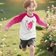 thumbnail image 2 of TaTaai Youth Fashion Printed Pullover Top, Soft Breathable Tee, Long Sleeve Color Block Design for Casual Holiday Wear Gift, 2 of 8