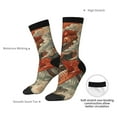 thumbnail image 4 of Vsdgher Gigantic Skull In Clouds Crew Socks for Men & Women, Breathable Casual Athletic Ankle Socks, 4 of 6