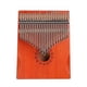thumbnail image 3 of Piano de pulgar Kalimba portátil de madera de 21 teclas Mbira con bolsa de transporte, 3 of 8