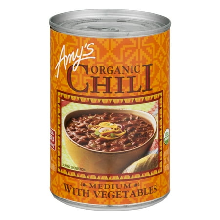 Amy's Organic Chili With Vegetables Medium, 14.7 OZ