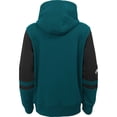 thumbnail image 3 of Preschool Green Philadelphia Eagles Stadium Color Block Full-Zip Hoodie, 3 of 3