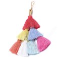 thumbnail image 1 of Tassel Keychain Fashion Multipurpose Key Ring Pendant Pom Pom Tassel Bag Charm, 1 of 7