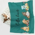 thumbnail image 6 of Yiaed Coffee Gnome (2) Print Dog Blankets-Cat Blanket Washable for Couch Protection,Puppy Blanket, Soft Plush Reversible Throw Furniture Protector-Large, 6 of 8