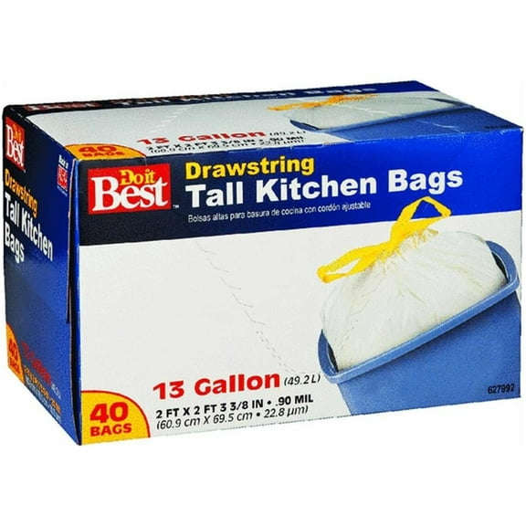 Presto Products - 40Ct 13Gal Kitchen Bag