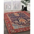 thumbnail image 2 of Ahgly Company Indoor Rectangle Traditional Saffron Red Persian Area Rugs, 2' x 5', 2 of 6