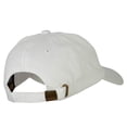 thumbnail image 4 of Glitter Bride Embroidered Unstructured Washed Cap - White OSFM, 4 of 5