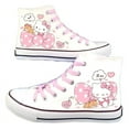 Alex 2025 Hello Kitty Cosplay Anime Canvas Sneakers, Cute Cartoon High