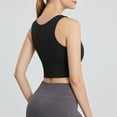 thumbnail image 6 of Wdgfv Women's Y-Back Sports Bra with Removable Pads Racerback Design Thin Spaghetti Straps for Workout and Yoga, 6 of 8