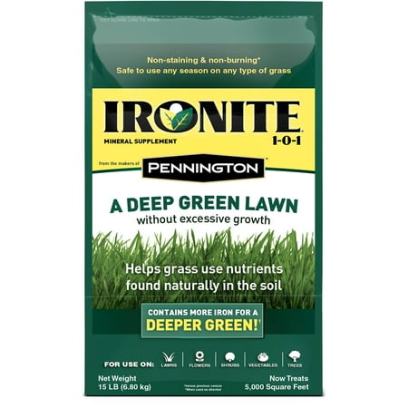 Ironite Mineral Supplement by Pennington 1-0-1 Soil Treatment, 15