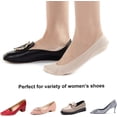 thumbnail image 5 of Invisible Ice Silk Breathable Non-Slip Socks ,Womens No Show Thin Socks Cotton Nylon Low Cut Liner Non Slip hidden Invisible Socks for Flats Sneaker, 5 of 11
