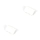 thumbnail image 2 of Sidaley Cubierta de de control inalámbrico profesional Baterías a prueba de polvo Contenedor Shell Tapa de plástico Reemplazo de Blanco 2piezas, 2 of 6