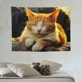 thumbnail image 4 of GOSMITH Tapestry 40x30 Inch,forest sleep cat,Wall Hanging Room Tapestry Wall Decor for Living Room Bedroom, 4 of 7