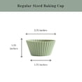 thumbnail image 3 of The Silicone Kitchen Reusable Silicone Baking Cups - Non-Toxic, BPA Free, Dishwasher Safe (12 Pack, Regular), 3 of 4