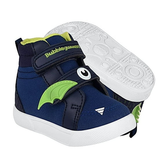 TENIS NIÑO BUBBLE GUMMERS TREBOL TEXTIL AZUL 13-17