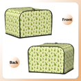 thumbnail image 2 of KLL Green Pears1 Print 4 Slice Toaster Dust Covers Kitchen Small Appliance Cover with 2 Pockets,Can hold Jam Spreader Knife & Toaster Tongs (12.4 x 10.6 x 8.2), 2 of 6