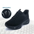 thumbnail image 6 of AOV Womens Running Shoes Slip on Tennis Athletic Walking Shoes Lightweight Comfortable Gym Workout Jogging Sport Sneakers AllBlack US 8, 6 of 7